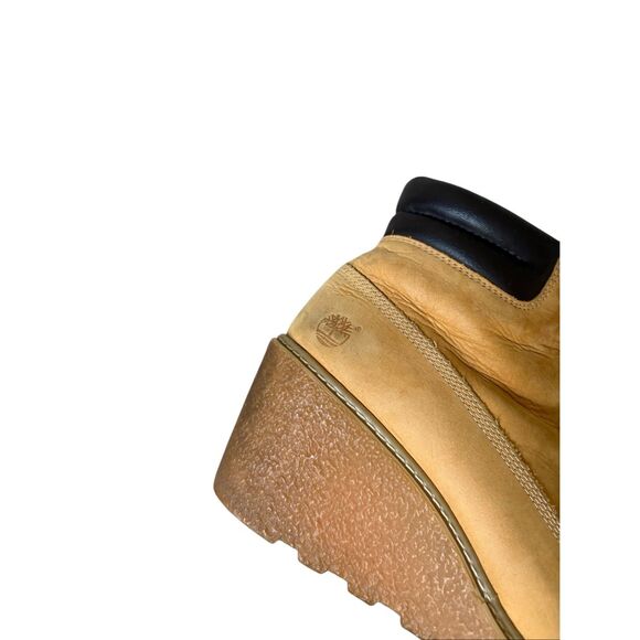 Timberland Earthkeepers Amston Wedge Boots size 8 Tan - Picture 8 of 9